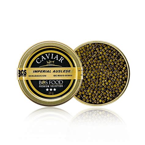 Caviar de selecao imperial, cruzamento de esturjao Amur x Kaluga ...