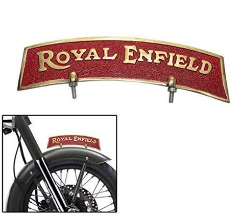 BICYCLISM Bullet Front Fender Mudguard Plate Golden Red of BrassFor ...