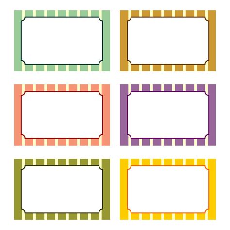 Labels - 6 Free PDF Printables | Printablee | Printable label templates, Labels printables free ...