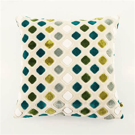 Buy Moonlight Mallard Jacquard Cushion Cover - 40x40cm from Home Centre ...