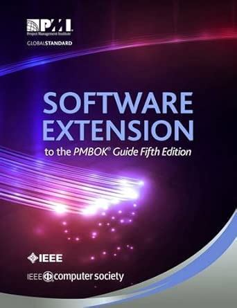 Buy Software Extension to the PMBOK Guide Book Online at Low Prices in ...