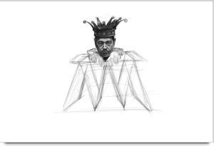 RangeeleInkers House Of Cards Laminated Poster Paper Print - Abstract ...