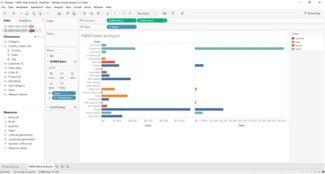 How to Use Multiple Data Source Tableau 的图像结果
