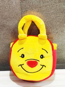 Style My Home Yellow Sling Bag Cute and Funny Cartoon Design Kid’s ...