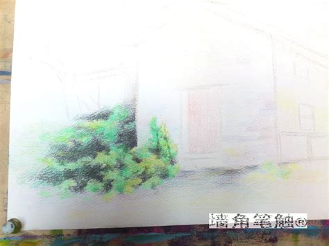彩铅——【Wallpainter手绘工场】彩铅乡村风景。。|纯艺术|彩铅|墙角笔触 - 原创作品 - 站酷 (ZCOOL)