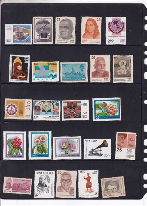 India-1977 Full Year pack MNH Stamps – Bharat Exotics
