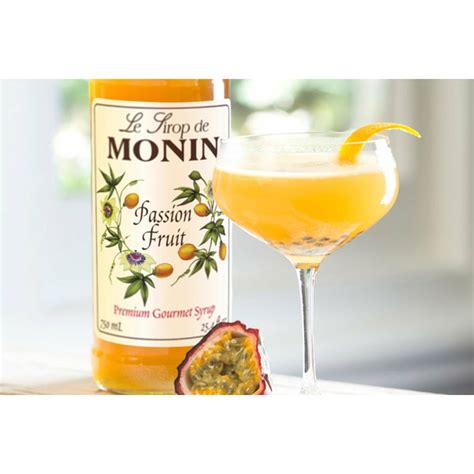 Monin Passion Fruit Beverage Syrup (750 ml) Delivery or Pickup Near Me ...