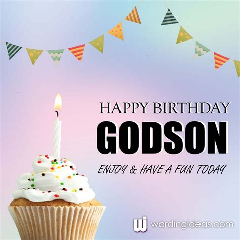 25 Ways to Say Happy Birthday to a Godson » Wording Ideas