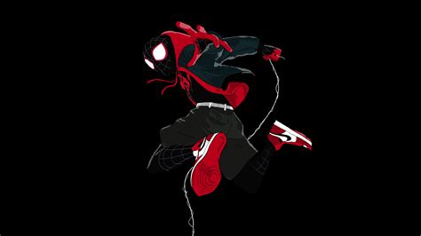 Miles Morales in Spider-Man Into the Spider-Verse 4K 8K