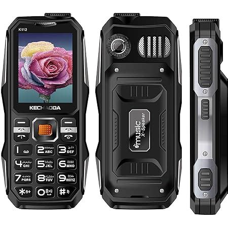 Kechaoda K112 Triple Sim Keypad Mobile Phone with inbuilt powerbank ...