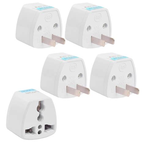 Hi-PLASST (5pcs) Type-A US Converter Plug // India to Canada Converter ...