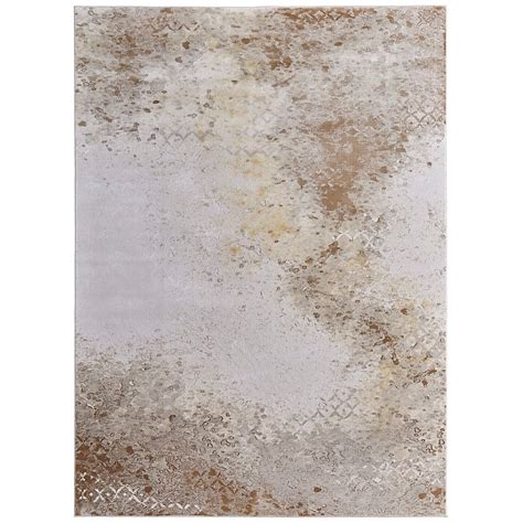 Room Envy 12 X 15 (ft) Brown/Tan/Ivory Indoor Area Rug ...