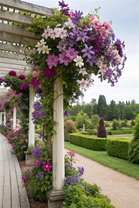 17+ Stunning Pergola Climbing Plants Ideas