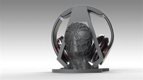 🎧 Spider-Man Headphone stand・ STL File for ・Cults