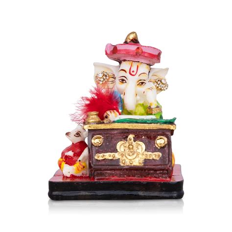 Giri - Ganesha Writing Statue | Sitting Ganesha Idol | Pillayar Silai