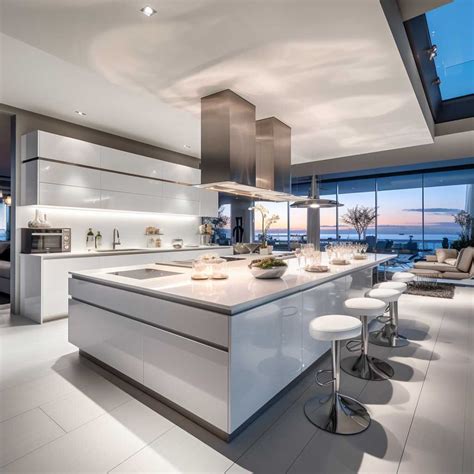 Luxury White Kitchen Design