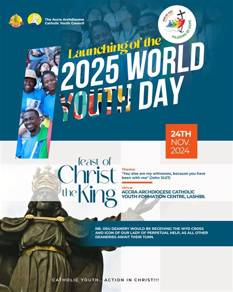 Accra Archdiocese Launches World Youth Day 2025 - News Watch Ghana
