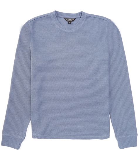 Liverpool Los Angeles Long Sleeve Crew Neck Thermal T-Shirt | Dillard's