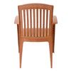Buy Nilkamal Heritage Plastic Arm Chair (Mango Wood) Online in India