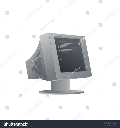 Computer Monitor Signal Processing Vector Image 的图像结果