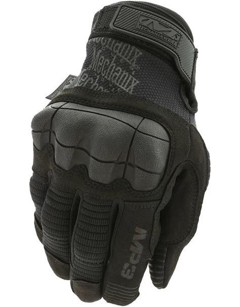Mechanix Wear M‑PACT 3 impact-protection work gloves showing TPR knuckle guards and reinforced palm