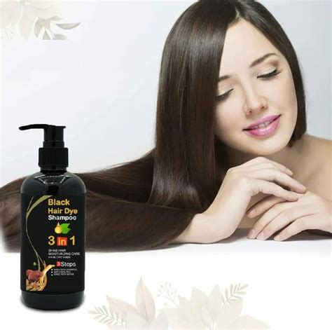 3-IN-1 BLACK HAIR DYE SHAMPOO (AYURVEDIC NO SIDE EFFECT) - Buy 1 Get 1 ...
