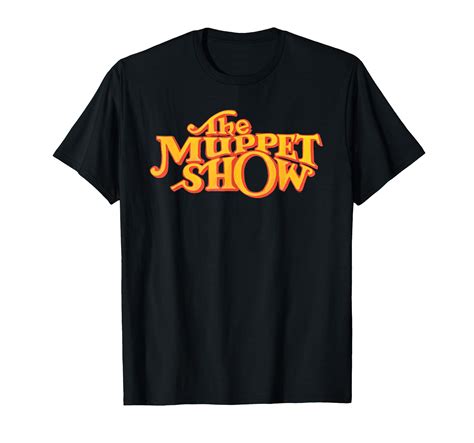 Disney The Muppets Official The Muppet Show Logo Orange T-Shirt ...
