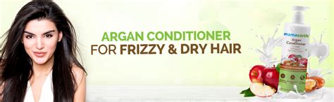 Buy Mamaearth Argan & Apple Cider Vinegar Hair Conditioner For Dry ...