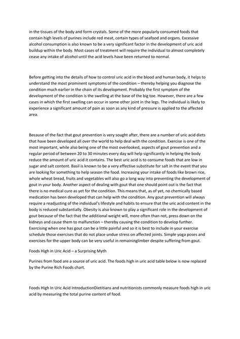 Uric acid | DOCX