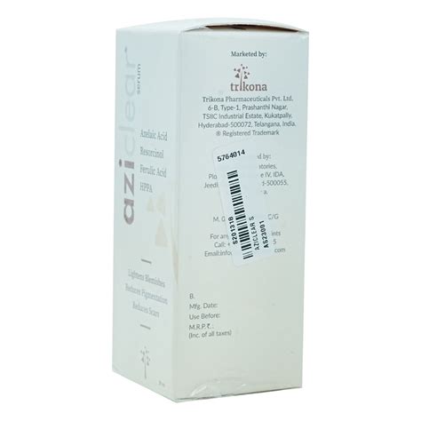Buy Aziclear Serum 30 ml | 19 Minutes Delivery | Apollo Pharmacy