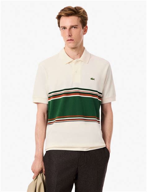 Men’s Striped Polo Shirts at M&S