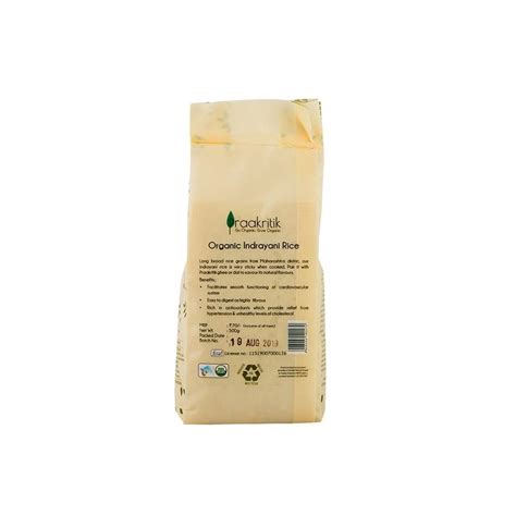 Praakritik Organic Indrayani Rice – Bodhishop.in