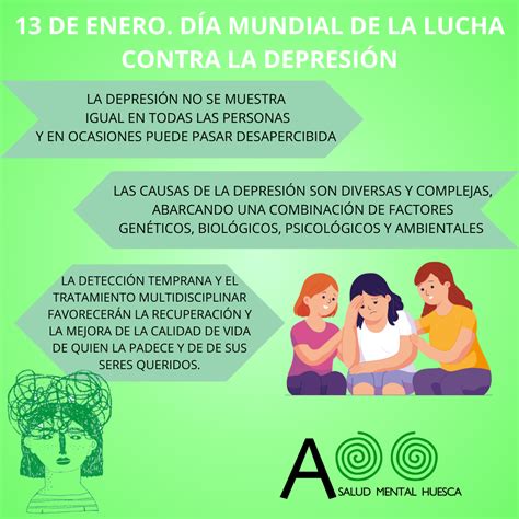 13 DE ENERO. DÍA MUNDIAL DE LA LUCHA CONTRA LA DEPRESIÓN – ASAPME Huesca