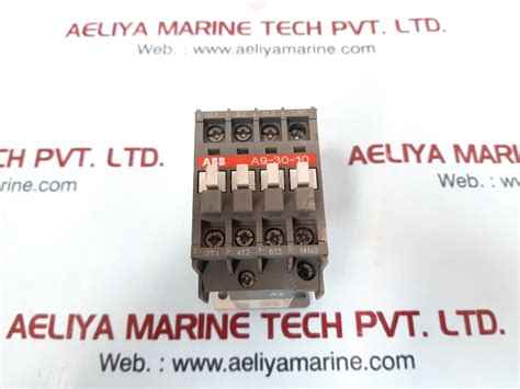 ABB A9-30-10 Magnetic Contactor 1000V 26A – Aeliya Marine Tech