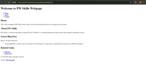 Image result for Structure of HTML Document