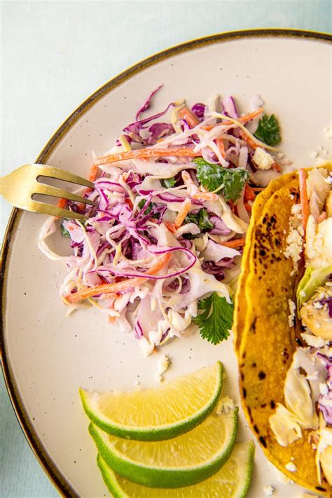 Quick & Easy Fish Taco Slaw Recipe | Easy Dinner Ideas