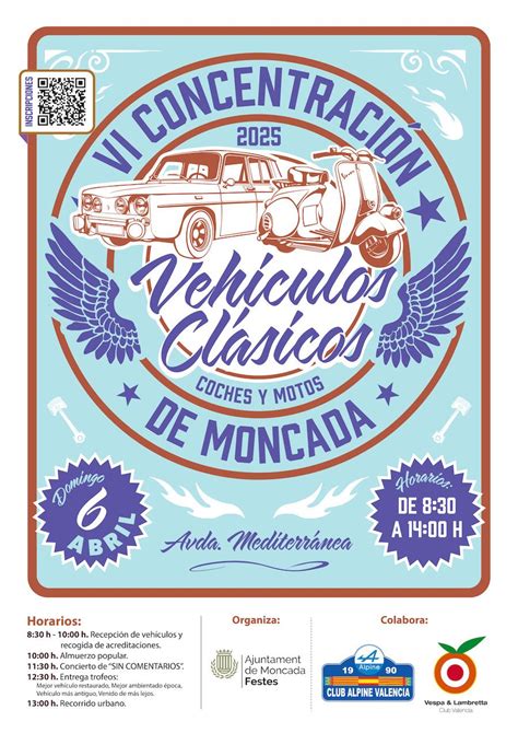 VI CONCENTRACIÓN VEHÍCULOS CLÁSICOS DE MONCADA, Avda. Mediterránea ...