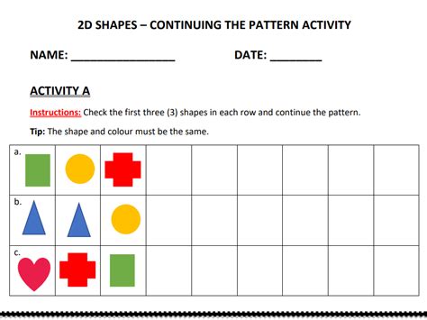 2D Shape Patterns 的图像结果