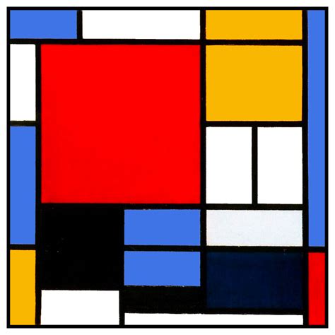 Piet Mondrian Abstract Paintings