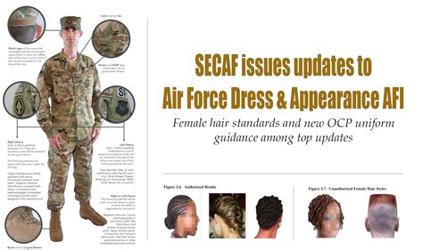 Updates to Dress & Appearance AFI > Air Force's Personnel Center ...