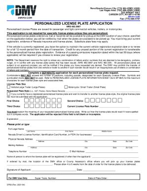 NV DMV SP 66 2021-2026 - Fill and Sign Printable Template Online