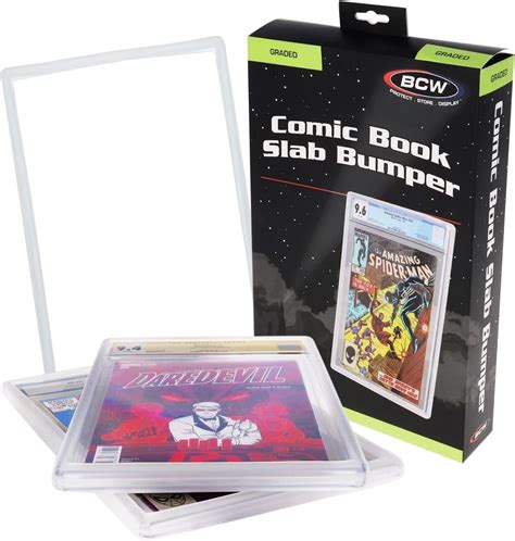 Amazon.com: BCW Graded Comic Slab Bumpers | Translucent Comic Book ...