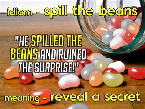 Idiom - Spill The Beans - Funky English