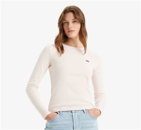 Long Sleeve Tee - Pink | Levi's® NO