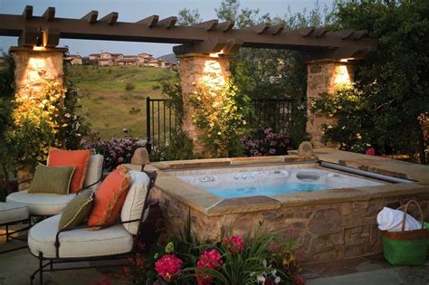 garden jacuzzi ideas