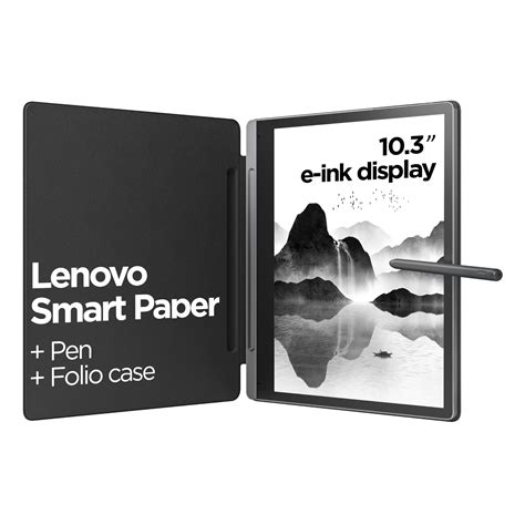 Buy LenovoSmart Paper | Digital ePaper with Pen and Case | 10.3" e-Ink ...