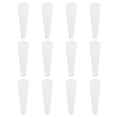 PATIKIL Solid Rubber Stoppers 3.5x9x30mm 12pcs Tapered Lab Seal Rubber ...