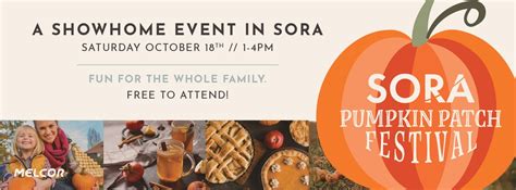 Sora Pumpkin Patch Festival - A Community Showhome Event, Sora, Calgary ...