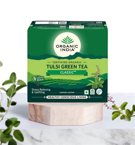 Tulsi Green Tea Classic – Organic India