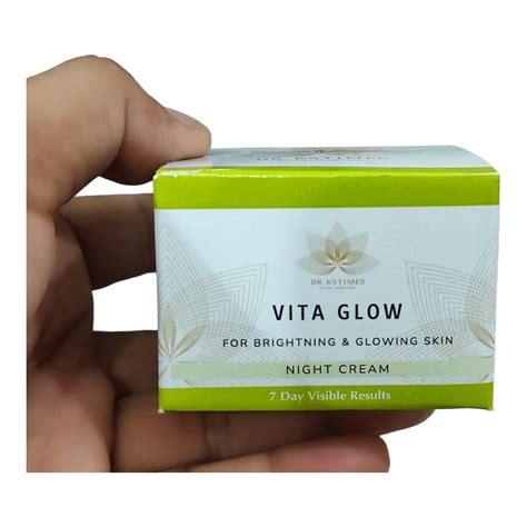 Vita Glow Skin Brightening Glowing whitening night cream (30 GM ...